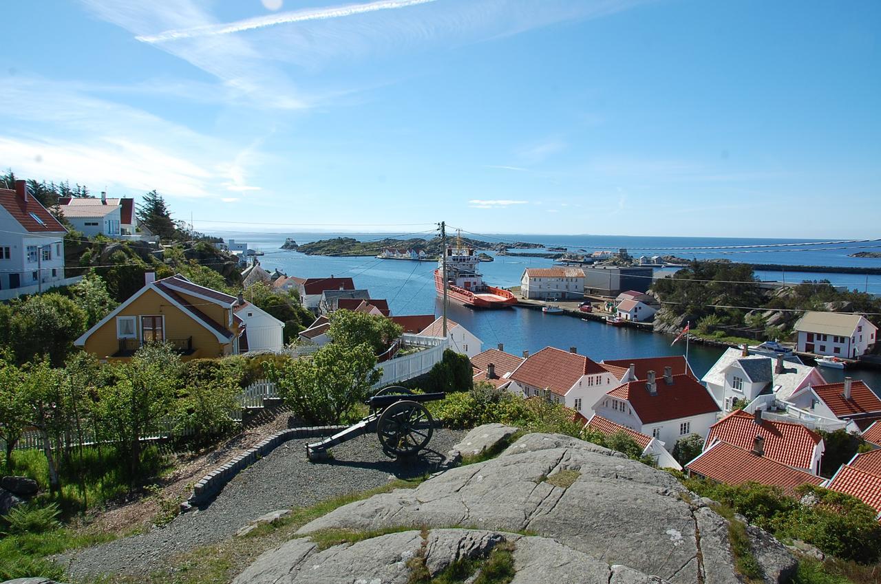 Lundins Sommerhotell Skudeneshavn Exteriör bild