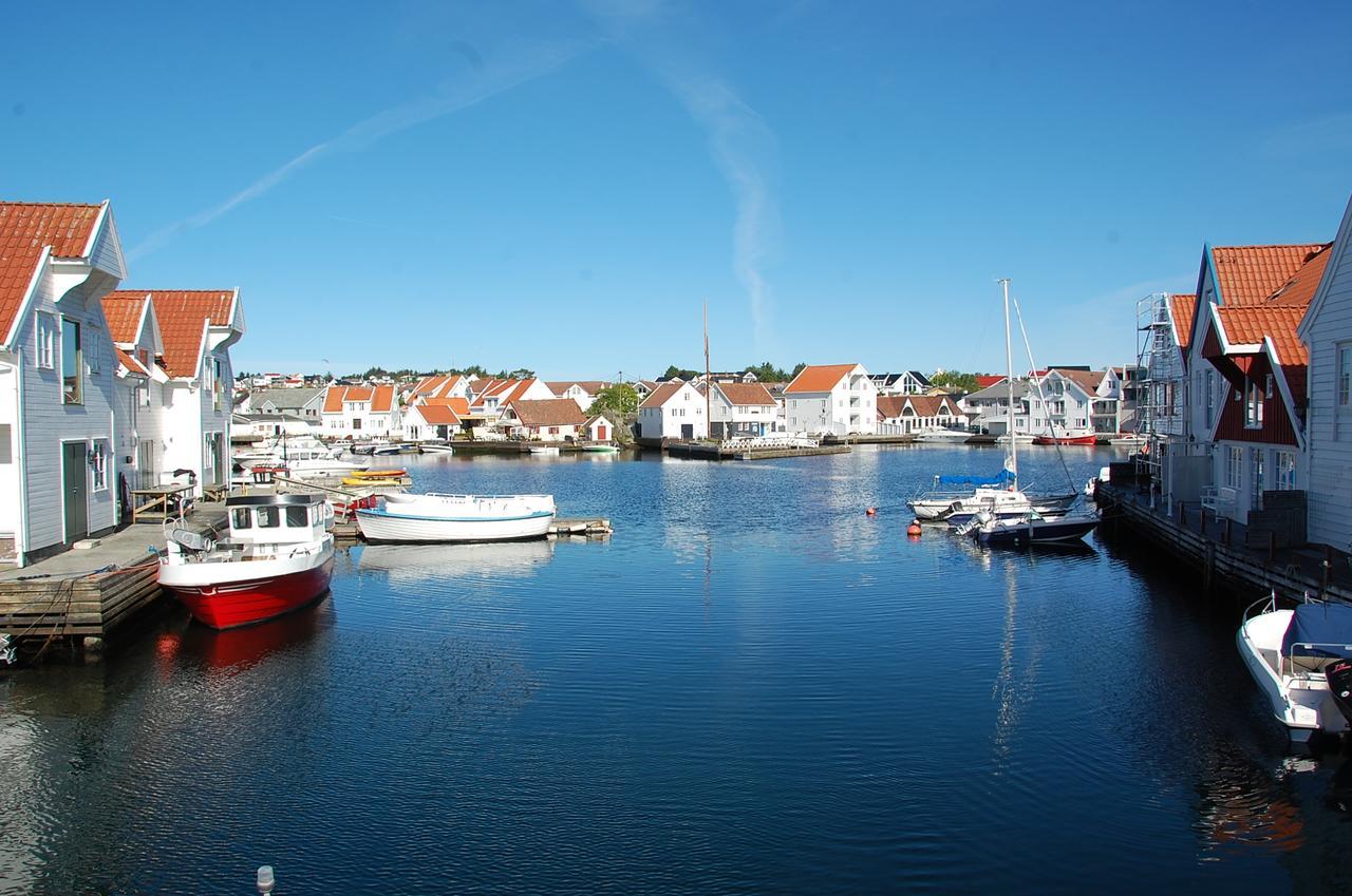 Lundins Sommerhotell Skudeneshavn Exteriör bild