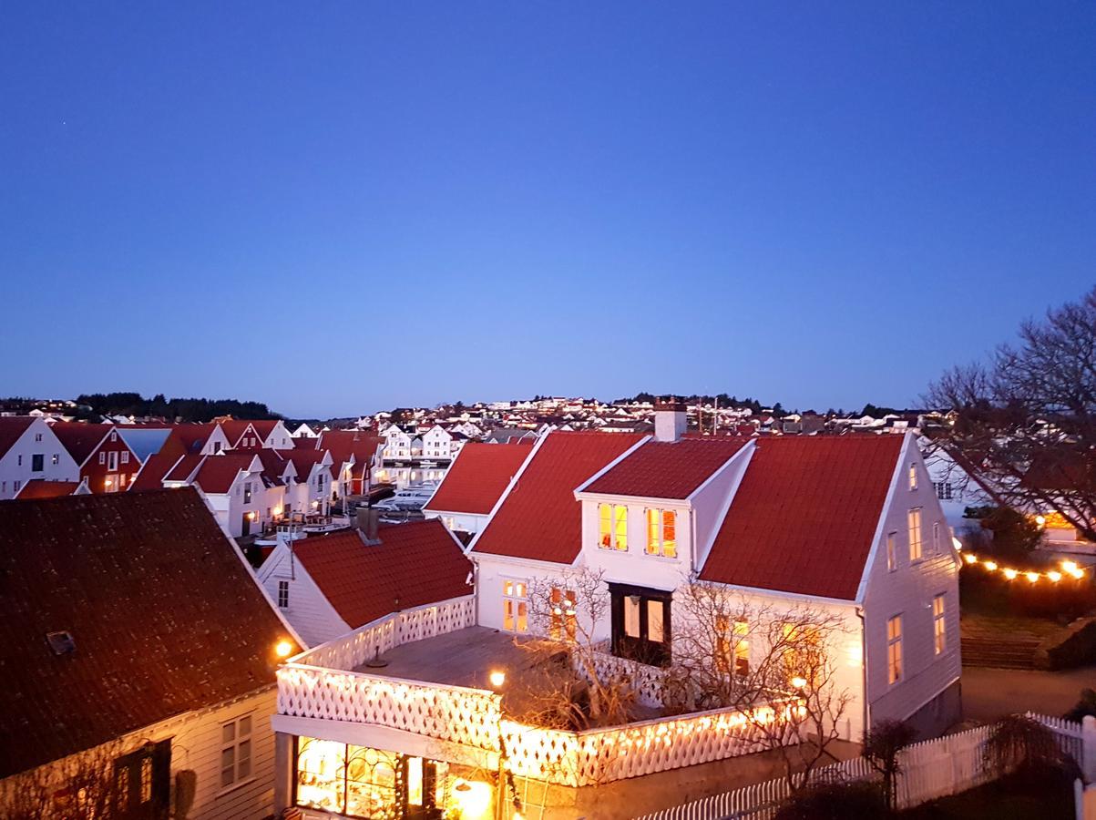 Lundins Sommerhotell Skudeneshavn Exteriör bild